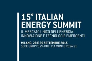 Italian Energy Summit 2015