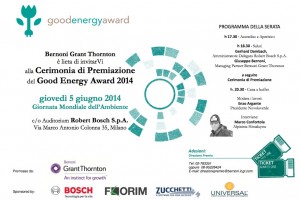 Climater Good Energy Award 2014